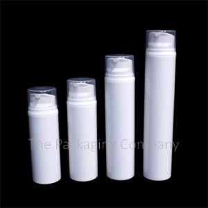 Airless Pump Large Bottles (30-200ml); Custom Finish and Printing