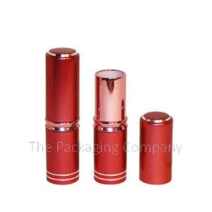 Aluminum Case Lip Stick; Custom Finish and Printing
