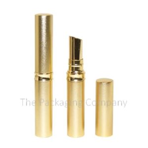 Aluminum Slim Lip Stick Case; Custom Finish and Printing