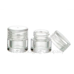 1 and 2 ml Small Jar with Custom Printing and Finish