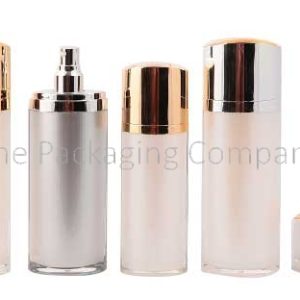 Oval Dip Tube Lotion Bottles in Polymethyl methacrylate or Polypropylene (60 & 120 ml)