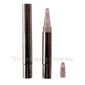 Twist liquid pen for lip and eye product; with Custom Printing and Finish