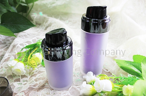 Cylinder Airless Bottle (30 & 50 ml); Custom Finish and Printing