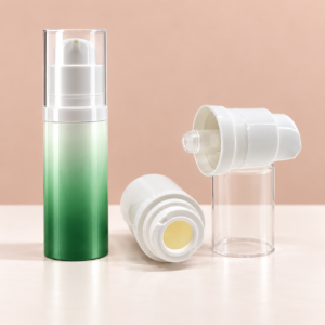 Travel Size Airless Pump Bottle5ml, 8ml, 10ml, 15mlSKU: 144AB-GR105A