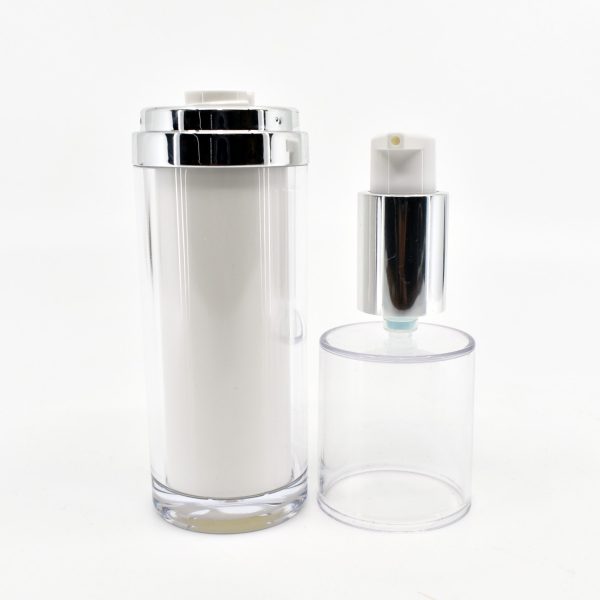 <b>Double Wall Airless Pump Bottle</b><br> 15ml, 30ml, 50ml, 80ml, 100ml <br>SKU: 144AB-GR218A - Image 4
