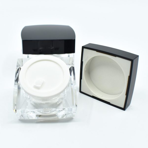 <b>Square Double Wall Jar</b><br><i>5ml, 10ml, 15ml, 30ml, 50ml</i><br>SKU: 144GR-705A - Image 4