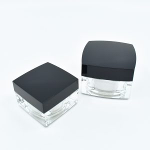 Square Double Wall Jar5ml, 10ml, 15ml, 30ml, 50mlSKU: 144GR-705A