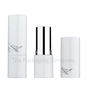 Seamless Aluminum Lipstick Container; Custom Finish and Printing