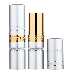 Aluminum Lipstick Case Ring Design; Custom Finish and Printing