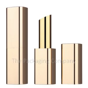 Square Aluminum Magnetic Lipstick Case Custom Finish and Printing