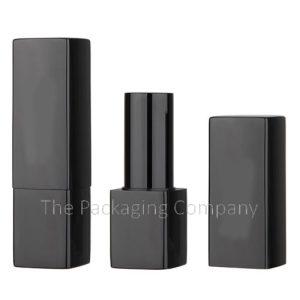 Aluminum Square Magnetic Lipstick Case; Custom Finish and Printing