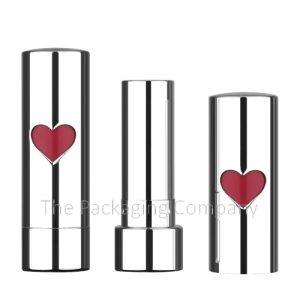 aluminum lipstick heart case Custom Finish and Design