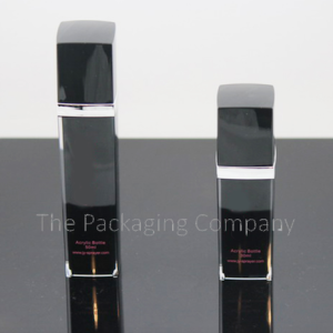 Airless Pump Square Bottles (15, 30, & 50 ml); with Custom Printing and Finish