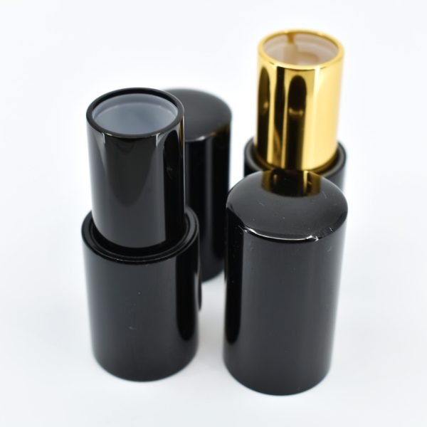 <b>Round Magnetic Lipstick Tube </b><br><i> Cup Size: 12.1/12.7mm </i><br>SKU: 257MA-BL7126 - Image 2