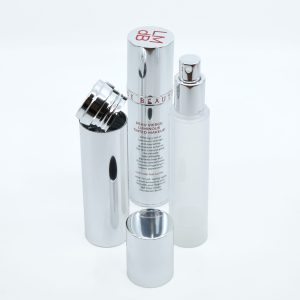 Refillable Aluminum Airless Pump Bottle 30ml, 50ml SKU: 306AB-XB07