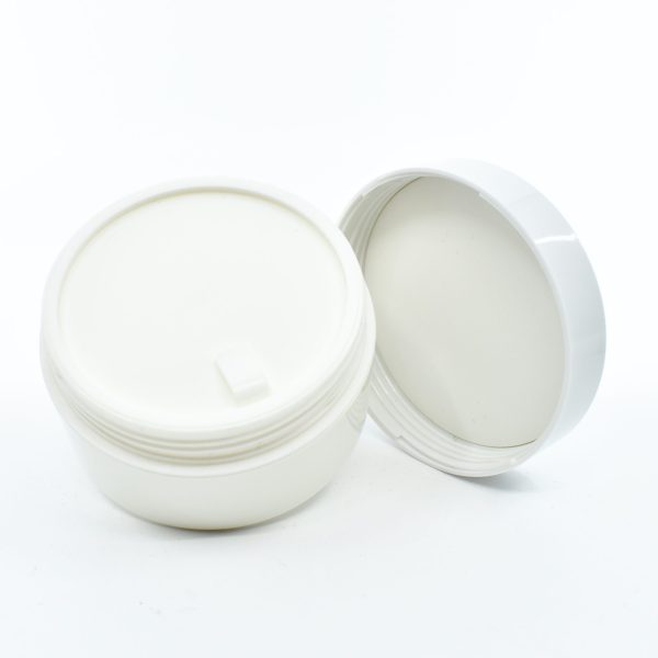 <b>Round Cosmetic Jar for Creams</b><br><i>50ml, 100ml, 200ml, 300ml, 500ml</i><br>SKU: 612AA-PF - Image 2