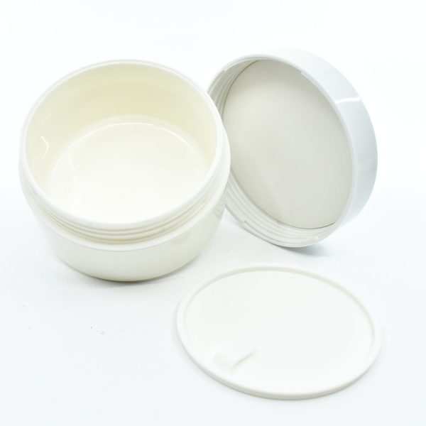 <b>Round Cosmetic Jar for Creams</b><br><i>50ml, 100ml, 200ml, 300ml, 500ml</i><br>SKU: 612AA-PF