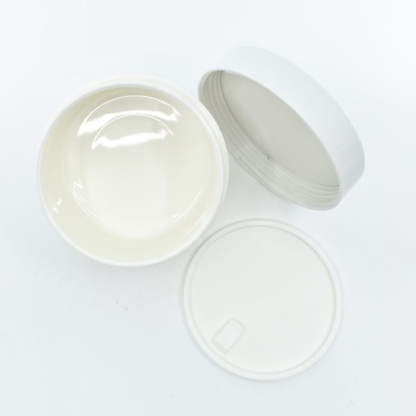 <b>Round Cosmetic Jar for Creams</b><br><i>50ml, 100ml, 200ml, 300ml, 500ml</i><br>SKU: 612AA-PF - Image 3