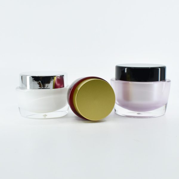 <b>Tapered Cosmetic Jar</b><br><i>15ml, 30ml, 50ml</i><br>SKU: 612AA-PO - Image 2