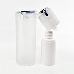 Airless Pump Bottle, Slide Nozzle 15ml, 30ml, 50ml SKU: 612AB-RC