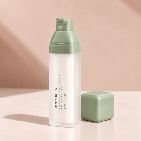 <b>Square Airless Pump Bottle</b><br> 15ml, 30ml, 50ml <br>SKU: 612AB-RK - Image 2