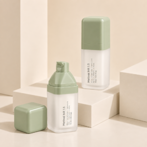 Square Airless Pump Bottle 15ml, 30ml, 50ml SKU: 612AB-RK