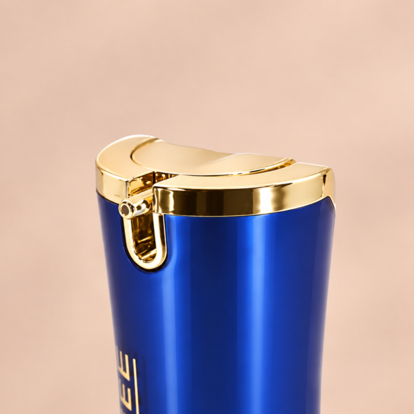 <b>Double Walled Airless Pump Bottle, Curved</b><br> 15ml, 30ml, 50ml, 100ml <br>SKU: 612AB-RL - Image 2
