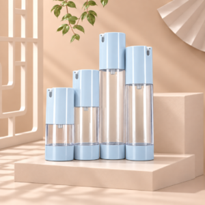 Capless Airless Bottle10ml, 20ml, 30ml, 35ml, 40ml, 50ml, 60ml SKU: 65AB-JY101C/JY102B