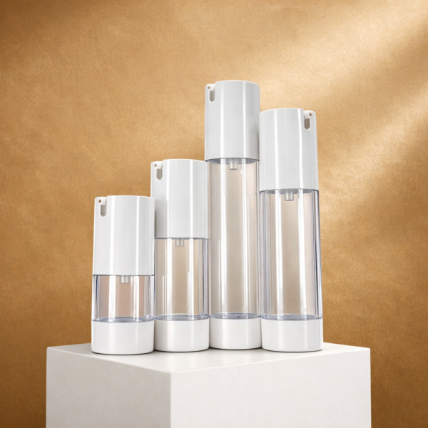 <b>Capless Airless Bottle</b><br>10ml, 20ml, 30ml, 35ml, 40ml, 50ml, 60ml<br>65AB-JY101C/JY102B