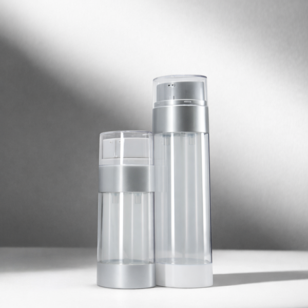 <b>Dual Chamber Airless Pump Bottle </b><br>30ml, 60ml <br>SKU: 65AB-JY108