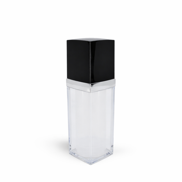 <b>Square Airless Pump Bottle</b><br> 15ml, 30ml, 50ml <br>SKU: 65AB-JY110