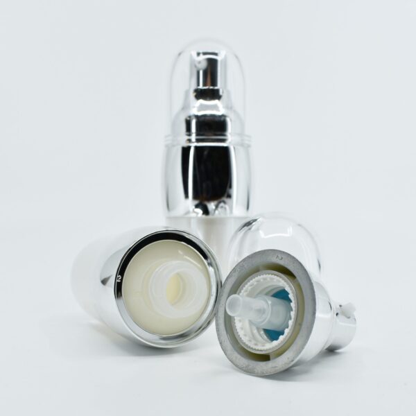 Double Walled Airless Pump Bottle Round