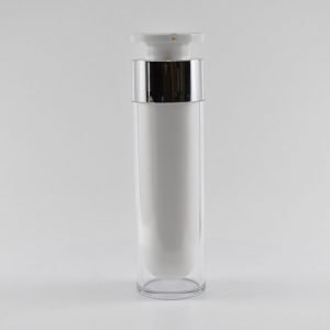 Airless Bottle with Offset Cap