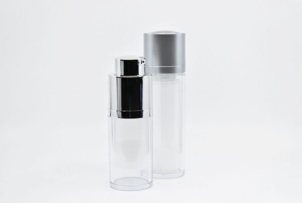 <b>Airless Pump Bottle, Twist Up</b><br>15ml, 30ml, 50ml<br>SKU: 65AB-JY107B