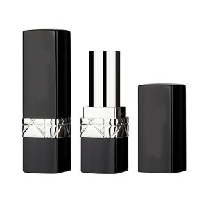 Aluminum Square Lipstick Tube  Cup Size: 12.1/12.7mm SKU: 257MA-BL7183