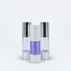 Airless Pump Bottle, Aluminum Cap and Base 15ml, 20ml, 25ml, 30ml, 40ml, 50ml, 60ml, 80ml,100ml, 120ml 65AB-JY102F