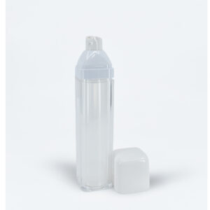 Square Airless Pump Bottle 15ml, 30ml, 50ml SKU: 612AB-RK