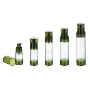 Airless Pump Bottle, Round, Acrylic 15ml, 30ml, 50ml, 60ml, 80ml, 100ml, 120ml SKU: 65AB-JY102G/JY104F
