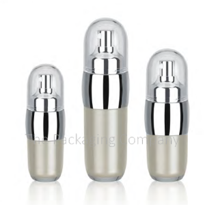15 ml, 30 ml, 50 ml Airless Bottle Thick Double Walled Acrylic
