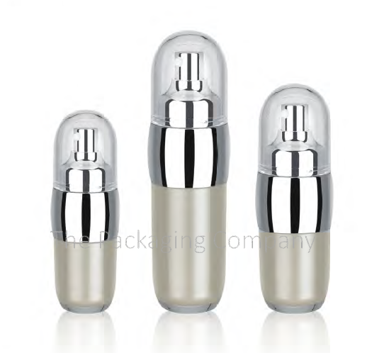 15 ml, 30 ml, 50 ml Airless Bottle Thick Double Walled Acrylic