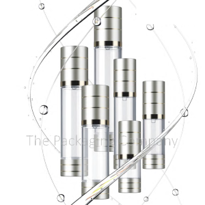 Airless Bottle with Aluminum Cap and Base (15-120 ml)