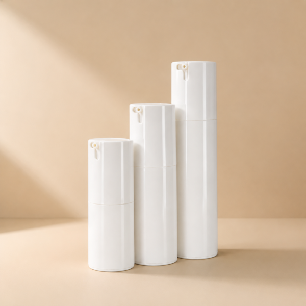 <b>Airless Pump Bottle, Twist Lock</b><br> 15ml, 30ml, 50ml <br>SKU: 65AB-JY127 - Image 2