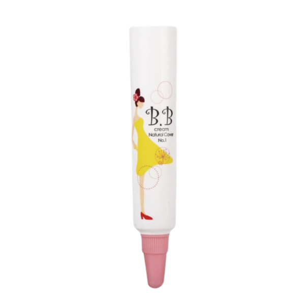 Long Nozzle Cosmetic Tube, Pink Twist Cap, Eye Cream Squeeze Tube