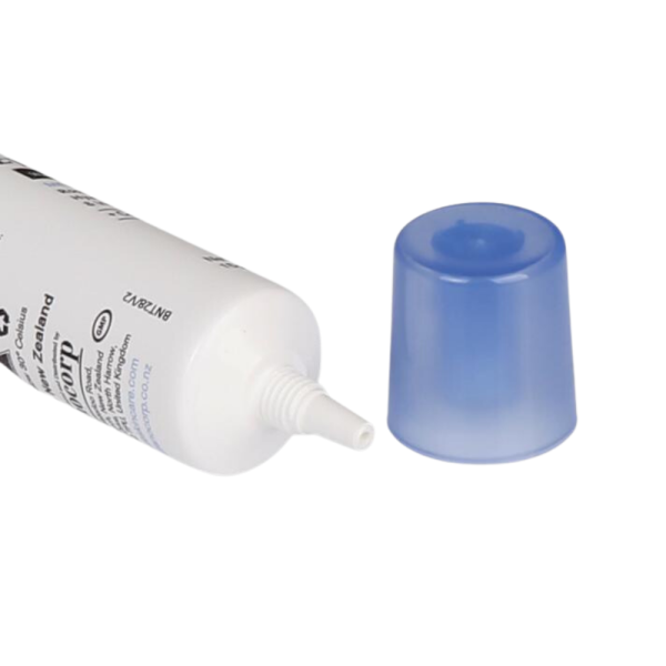 <b> Long Nozzle Cosmetic Tube, Screw Cap </b><br><i> 10ml </i><br>SKU: 64TB- WRPE 22N01-19mm - Image 2