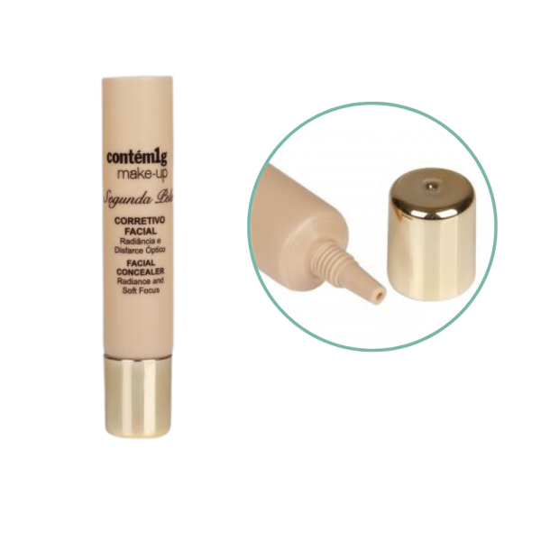 customizable needle nose squeeze tube, cosmetic tube for eye cream, custom cosmetic tube