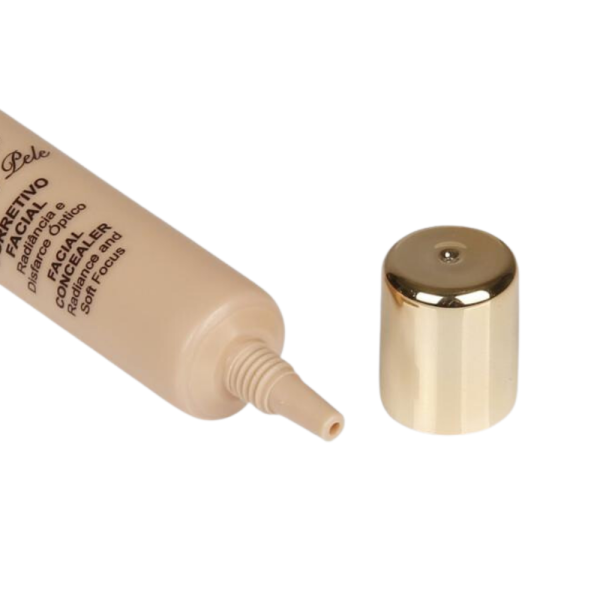 customizable needle nose squeeze tube, cosmetic tube for eye cream, custom cosmetic tube