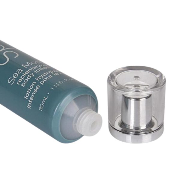 Skincare Squeeze Tube, Clear Twist Cap, Custom Cosmetic Tube for Cream