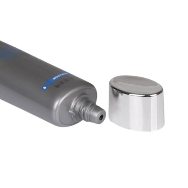 custom cosmetic tube, screw cap, electroplate screw cap, skincare tube for lotion