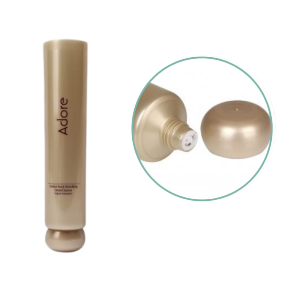 <b>Custom Cosmetic Tube with Sphere Cap</b><br><i> 35ml, 110ml</i><br>SKU: 64TB-WRPE35S02 - Image 3