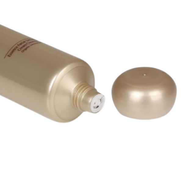 Custom Cosmetic Tube with Sphere Cap, Sphere Twist Cap, Skincare Squeeze Tube